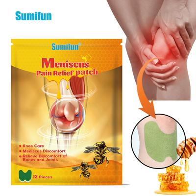 12 teile/beutel Knie Schmerzlinderung Patch Joint Schmerzen und Schwellungen Relief Patch Chinesische Pflanzliche Medizinische Muscle Joint Aufkleber