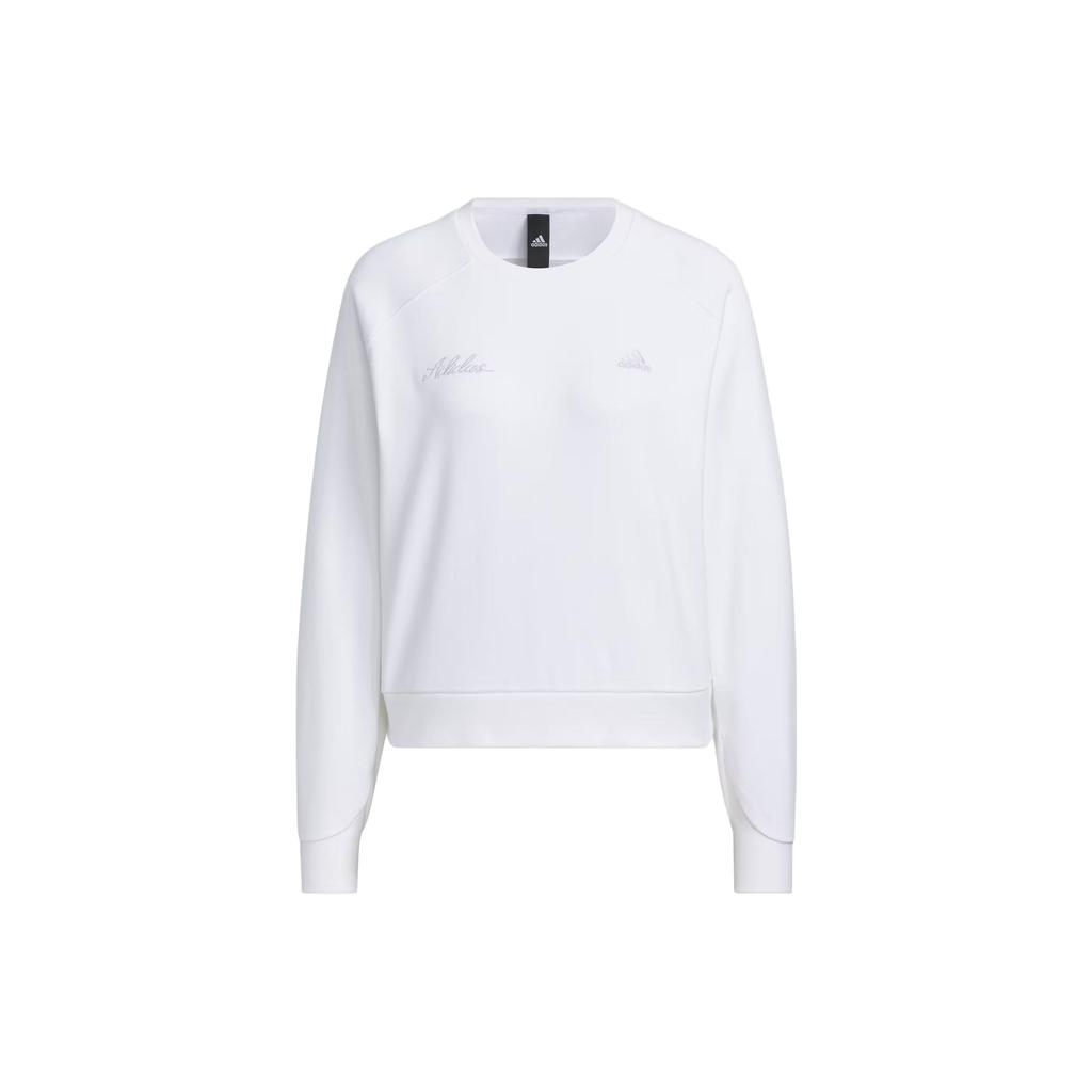 Adidas Rco Graphic Sweatshirt With Letter Logo Women Tops White IP7090