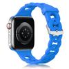 Silikonarmband für Apple Watch Band 45mm 44mm 40mm 41mm 42mm 49mm atmungsaktives Armband correa iWatch Ultra Serie 8 7 6 5 4 SE