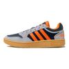 adidas Neo Hoops 3.0 Magisk Ring Trendiga Fritidsskor Halkfria Slitstarka Låga Skateboardskor Unisex Sneakers Grå Blå Orange HP6905