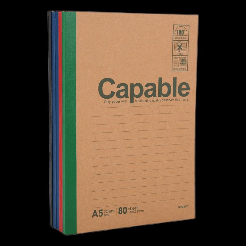 M&G A5 80-Page Notebook Set (10-Pack)