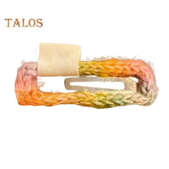 

Радужная заколка для волос, плетеный цветок, сердце, звезда, облако, декоративная форма, аксессуары для волос, легкая заколка для волос для девочек C