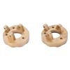 2Set Brass Steering Cup Brass Steering Knuckle Caps Counterweight for Kyosho Jimny 118 124 RC Car