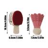 Dog Treat Dispenser Badminton Shape Fun Bouncing Feeder With Bell Dog Food Toy For Travel Pool Park Yard Bedroom Garden Indoor