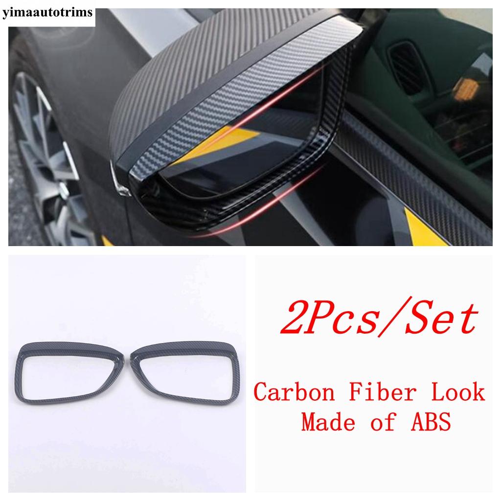 Car Rearview Mirror Cap Shell Rain Eyebrow Decoration Cover Trim For GAC Trumpchi Empow - 2025 Accessories Exterior Kit