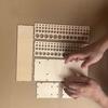 DIY Watercolor Brush Rack Multihole Makeup Brushes Shelf Paint Brush Holder  Colored Pencils