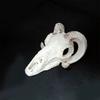 Delicate Skull Hallowed Cave Terrarium Hideouts Goat Head Shape Aquarium Decors