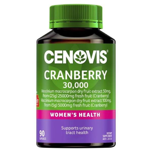 CENOVIS Cranberry 30,000mg 90 Tablets Exclusive Size