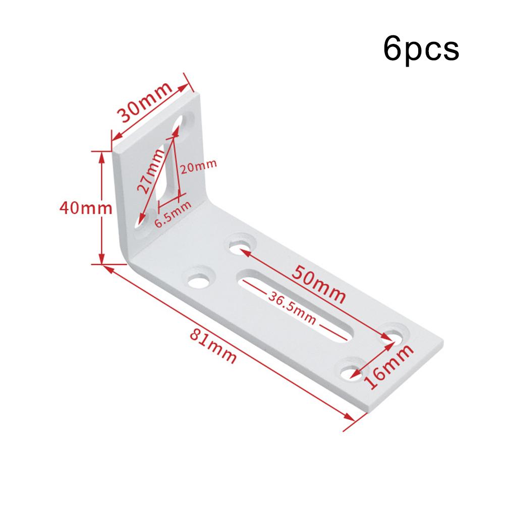 Thickened Stainless Steel Corner Support Brackets for 90 Degree Angles 6