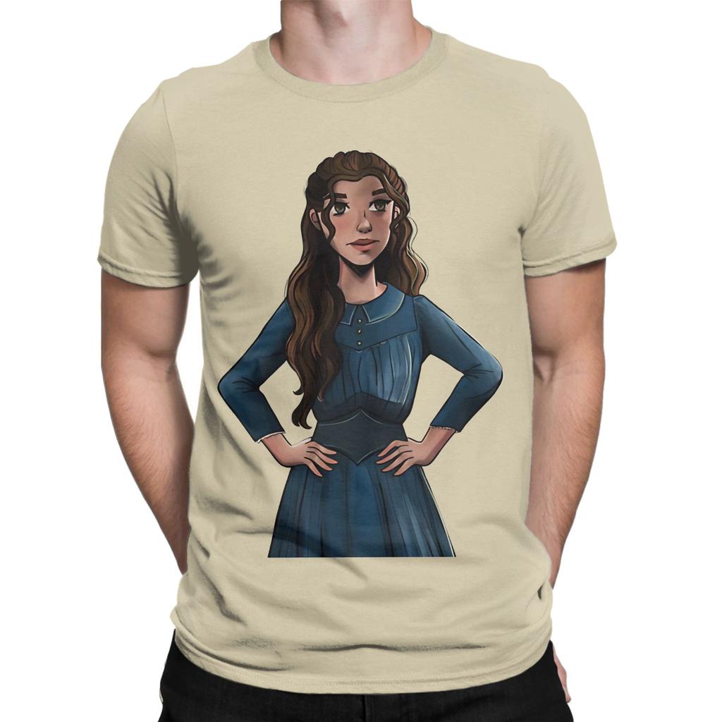Blue The Enola Holmes Mysteries Graphic Funny 100 Cotton TShirt The Enola Holmes Mysteries Tops Tees For Unisex