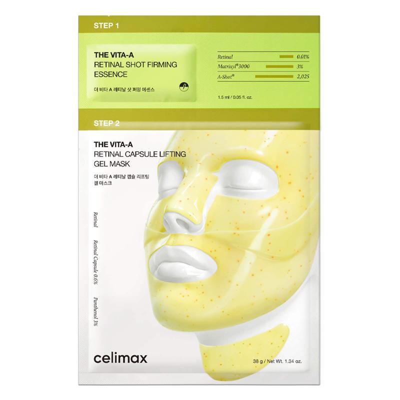 Celimax Unisex [Celimax] The Vita-A Retinal Shot Tightening 2-Step Gel Mask 38G