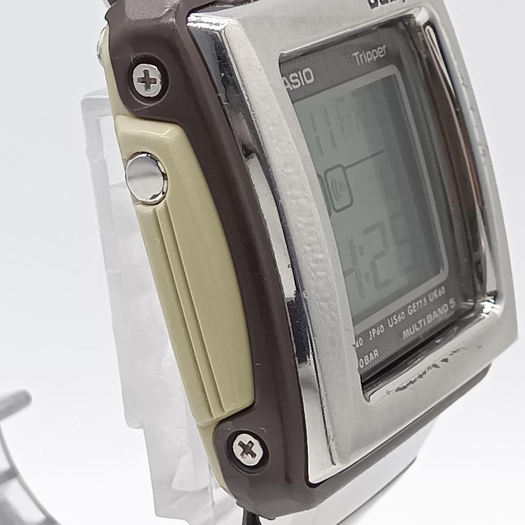Used 1299 CASIO Baby-G BGT-1800J Radio Solar Working Item
