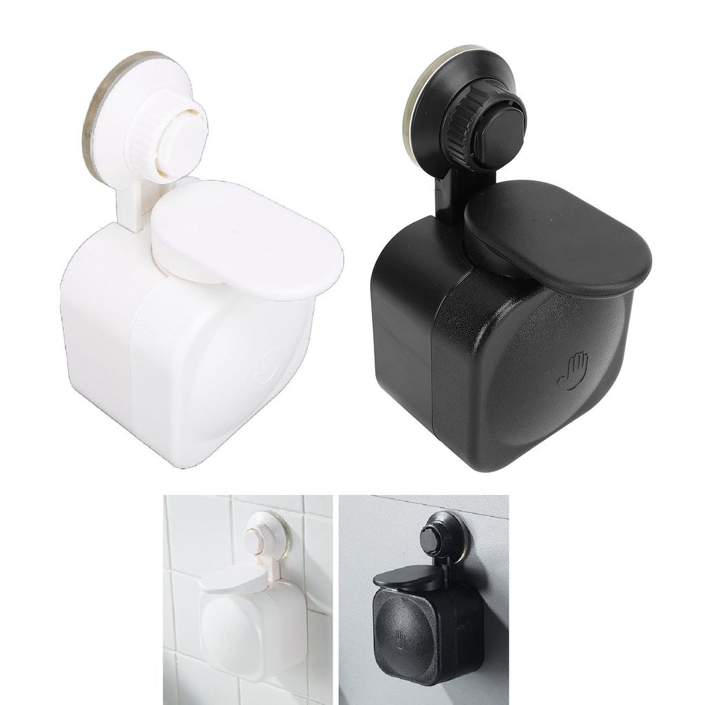 Dozownik do mydła w płynie na przyssawkę Bez wiercenia Nośność 3 kg Montowany na ścianie Plastikowa butelka z pompką do Bat