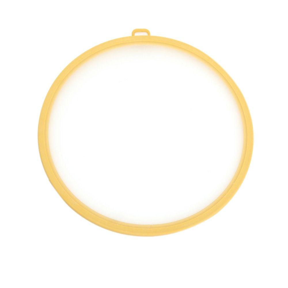 

Reusable Food Keeping Fresh Cover Silicone Food Covers Bowl Stretchy Wrap Cover Household L жёлтый