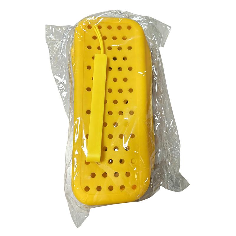 Portable Silicone Swim Goggle Case Perforated Breathable Eyeglasses Storage Bag Durable Swimming Goggles Protection Travel Use