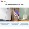 BULL Retractable Power Strip Reel CN plug (adapter included)