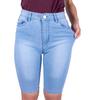 Krótkie Spodenki Damskie Jeansowe Bermudy Firi Plus Size 46 3Xl