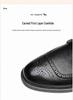 Red Dragonfly Men's Genuine Leather Soft Sole Brogue Shoes - Autumn/Winter Formal Style