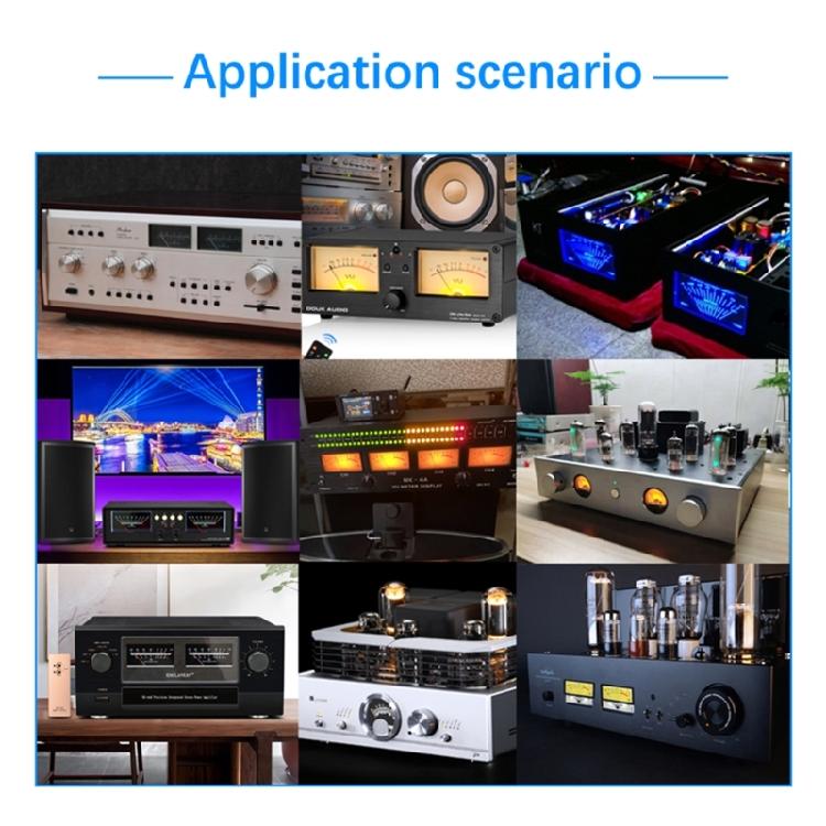 P134BGBS0416 DB Level Header Power Amplifier Level Meter Backlit VU Meter Header