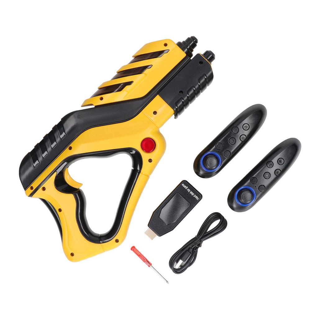 TV Motion Hunting Gun Hand Grip Video Game Gun Somatosensory Toy with Wireless Handles U Disk