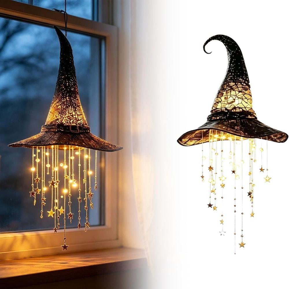 2 Pezzi Decorazione Ornamentale LED di Halloween Glow LED Caldo Decorazione Spettrale di Halloween Interno Esterno