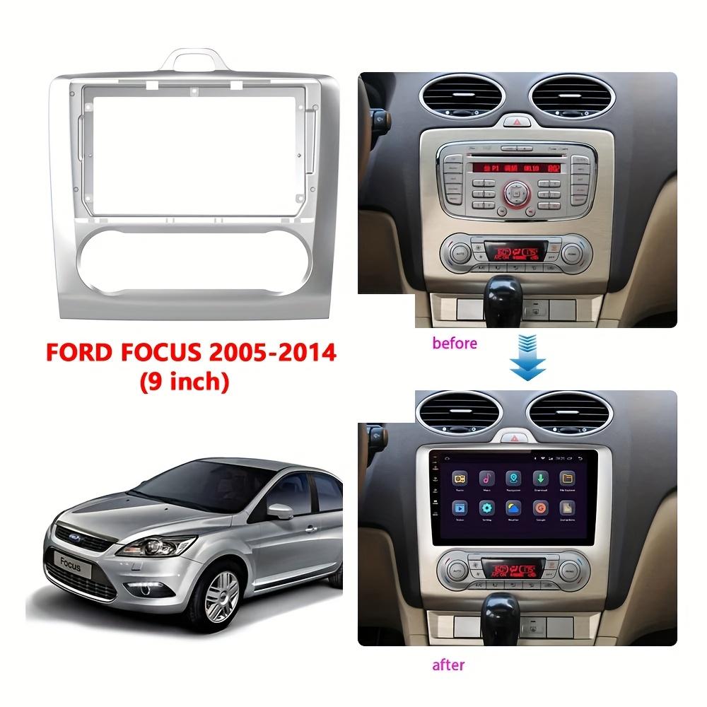 9inch Car Fascia Fit for FORD FOCUS 2005-2011 MANUAL AC AUTO AC Dashboard Kit Auto Panel