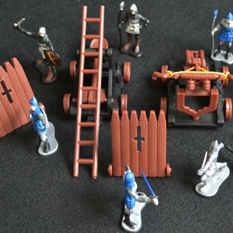 Medieval Castle Toy Knights Catapult-Soldiers Infantry Figures