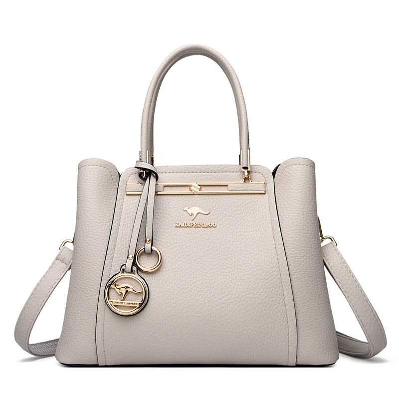 Luxury Women Designer 3 Layers Shoulder Crossbody Sac Ladies Large Capacity Leather Handbags