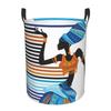 African Dancer Laundry Hamper Large Storage Basket Africa Women Ethnic Style Girls Boys Toy Organizer