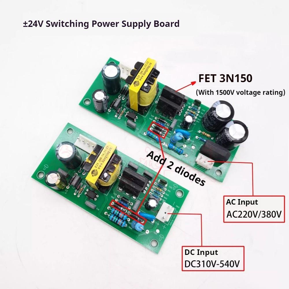 Dual Voltage Welder Power Board Output ±24V Auxiliary Power Board Inverter Welder Power Board AC220V/380V/DC310V-540V Input