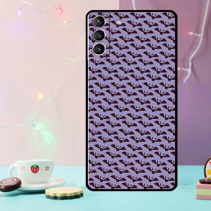 Vampire Bats Phone Case For Samsung Galaxy S24 Ultra S20 S21 S22 S23 S25 Ultra S9 S10 Plus S24 FE Cover