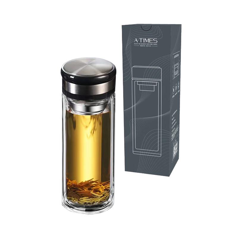 A-TIMES Double Wall Glass Cup