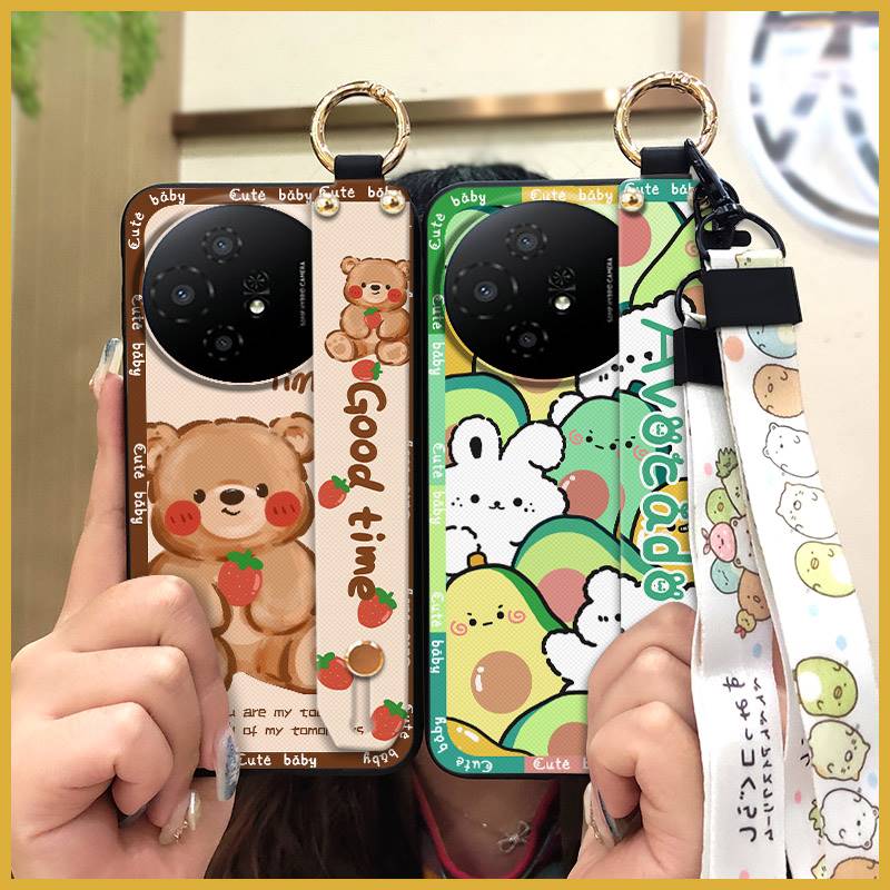 Dirt-resistant Protective Phone Case For TCL 50 Nxtpaper 5G/50Pro Nxtpaper 5G Cartoon Waterproof Cute Phone Holder Ring
