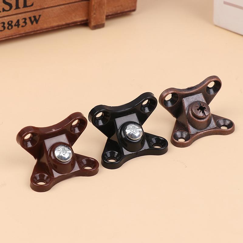 6/10 Set Removable Corner Bracket Zinc Alloy Butterfly Corner Bracket With Screws - Support Connectors For Furniture Drawers