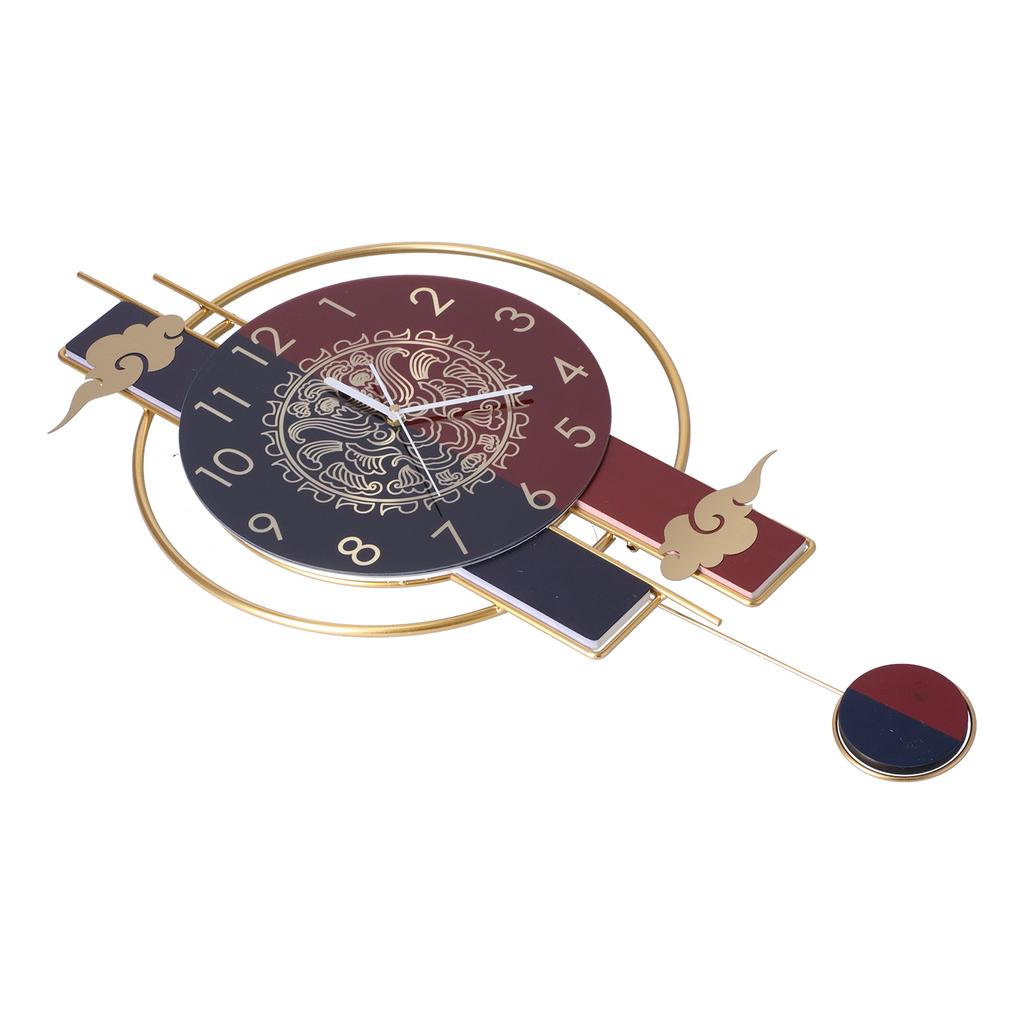 Innovative Wanduhr mit Pendel Nordisch Modern Uhr Dekoration für Zuhause Schlafzimmer Büro Geschäft