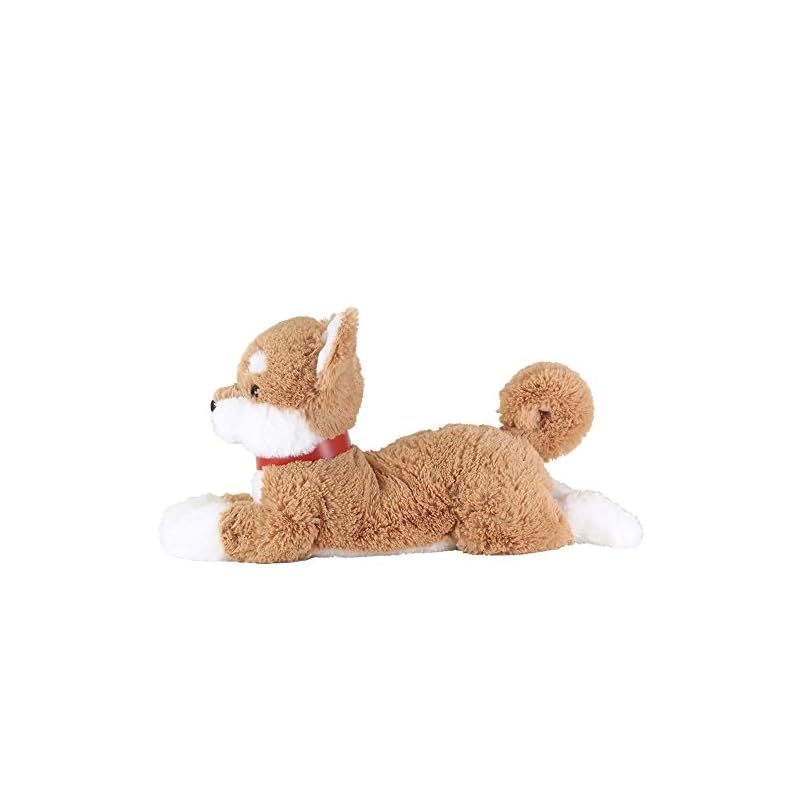 SUN LEMON Shiba Inu Lap Dog Plush Toy, Beige, Small, P-3052