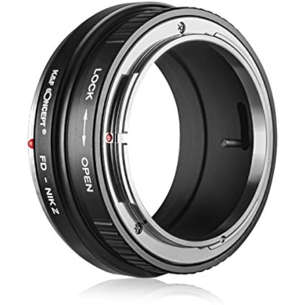 K&F Concept lens mount adapter KF-FDZ (Canon FD mount lens to Nikon Z mount conversion)
