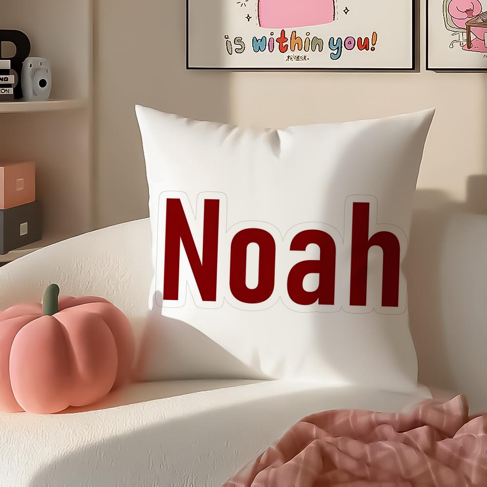 Stylish Fashion Brand NNOAH Cushion Cover Pillowcase Short Plush Invisible zipper Room Sofa Cushion Cover
