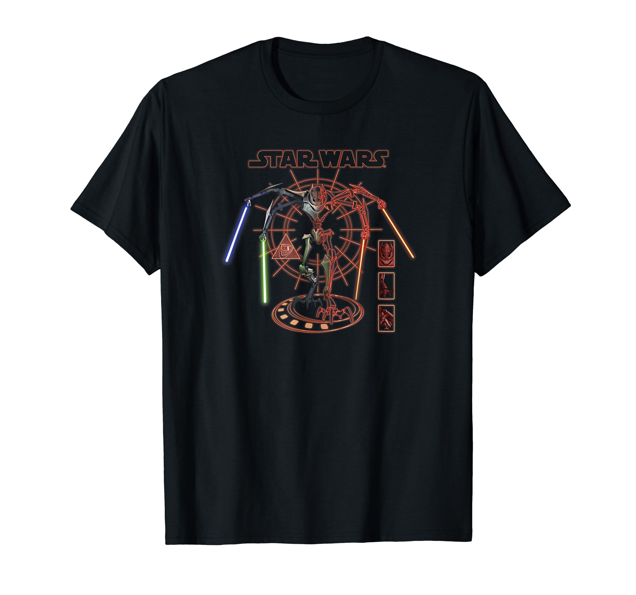Star Wars General Grievous Showcase Portrait T-Shirt
