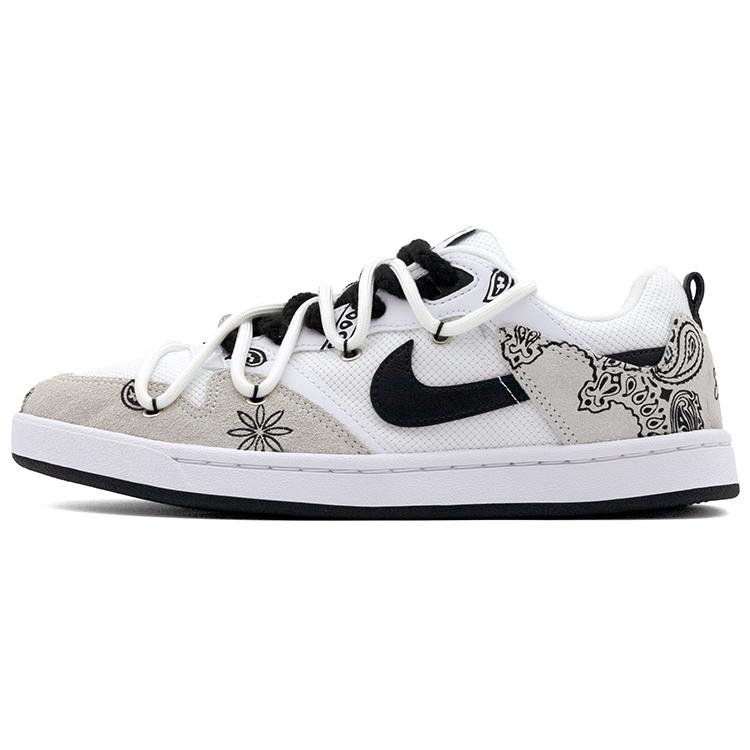Nike SB Alleyoop Low top Skateboard Shoes Men s Beige White Black CJ0882-100(Team-A) 40.5