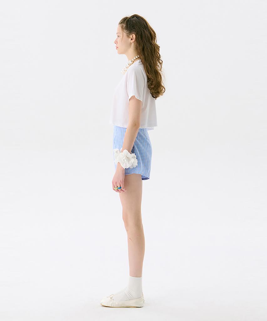JUNEJUNE SPACE Pattern Shorts_Light Blue