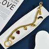 Versatile Flower Cherry Keychain For Women Trendy Messenger Bag Chain Creative Cute Bag Pendant Decoration Accessories Gifts