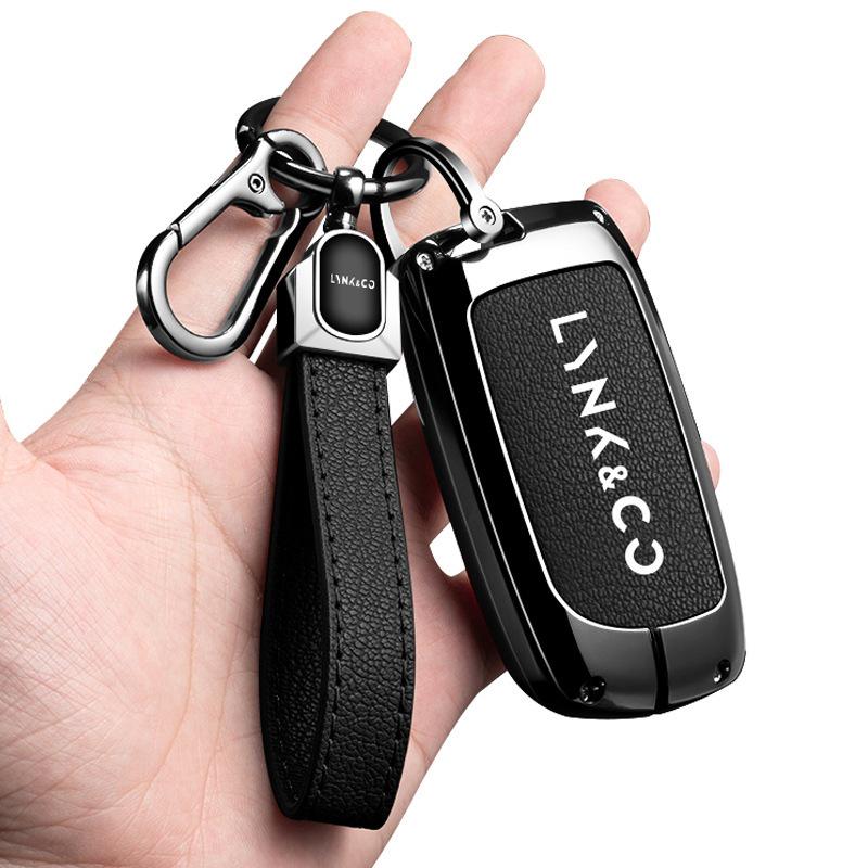 Lynk & Co Key Cover: Fits 2022-2023 Models 06, 01, 05, 09 - Premium Shell Bag with Buckle