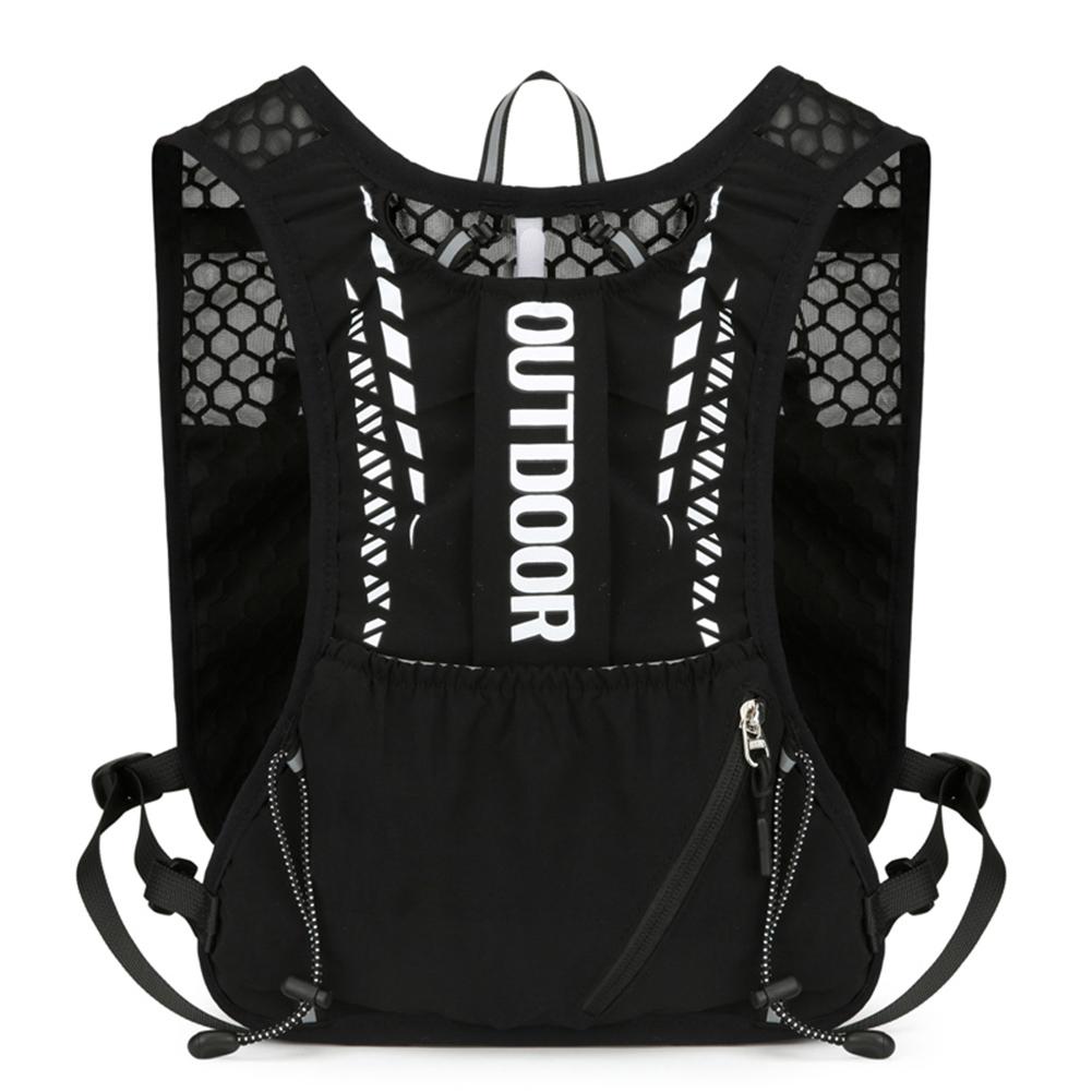 Hydration Running Vest Breathable Water Bladder Daypack Reflective Outdoors Hydration Pack for Hiking Trail Running