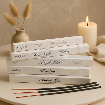 Incense Sticks Gift Set 6 Boxes Angel Stamford