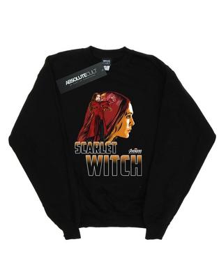 Mens Avengers Infinity War Scarlet Witch Character Sweatshirt