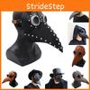 Realistic Plague Doctor Bird Mask Featuring Long Nose Beak For Ultimate Cosplay Fun