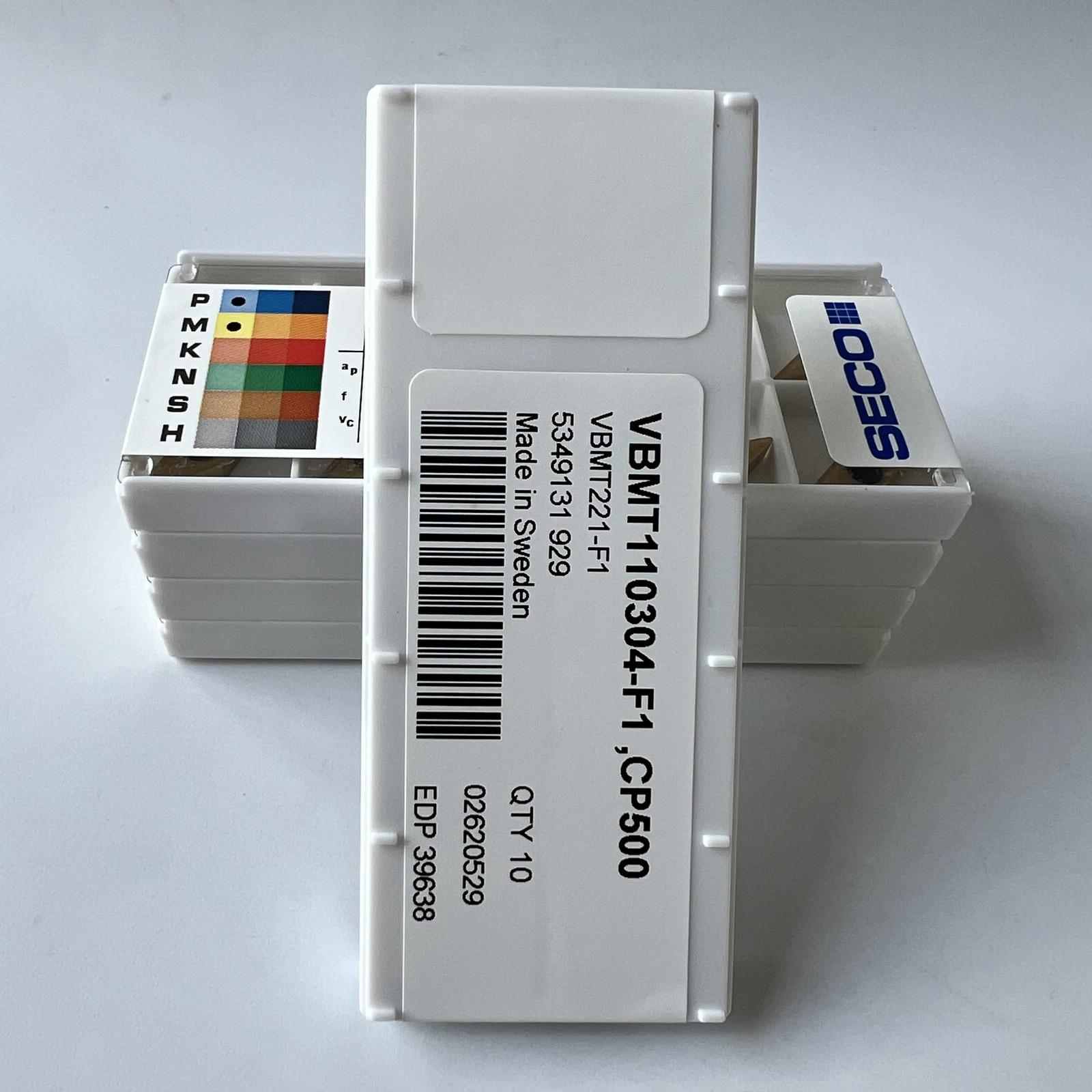

SECO / VBMT110304-F1,CP500 / Original genuine CNC alloy blade 10 PCS