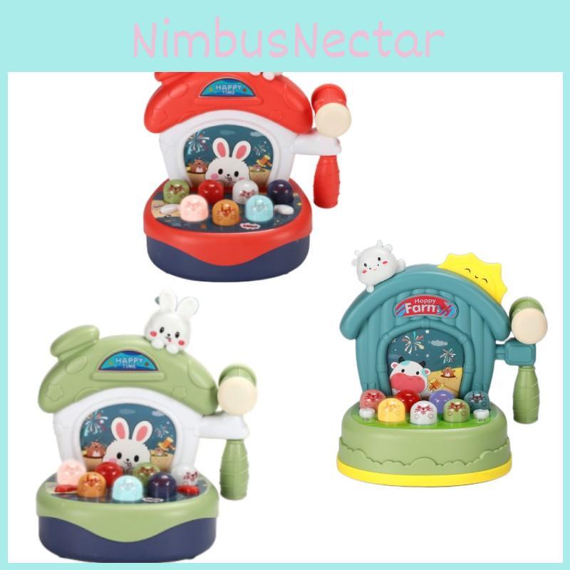 Kinderspielzeug mit mehreren Funktionen Licht und Ton Musik Whack-a-mole-Spiel Eltern-Kind-Interaktion Frühe Bildung
