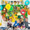 Cartoon-Geburtstagsparty-Dekorationen, Anime-Mottoparty-Dekorationen, Anime-Ballon-Party-Set, Ballon-Dekorationen